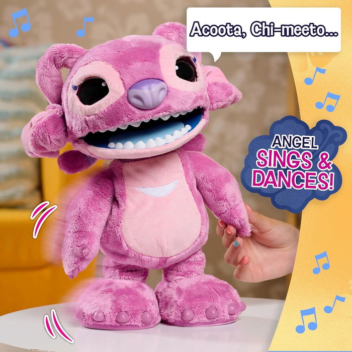 JUST PLAY Peluche Interactive Disney Ultimate Angel de 43 cm