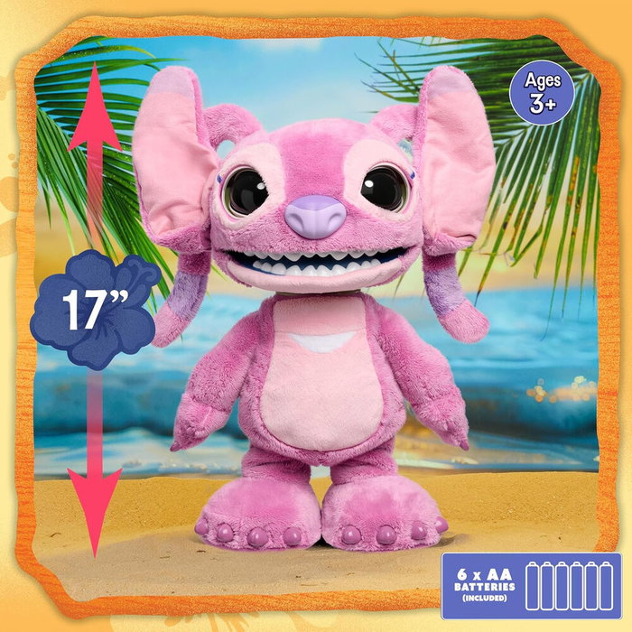 JUST PLAY Peluche Interactive Disney Ultimate Angel de 43 cm