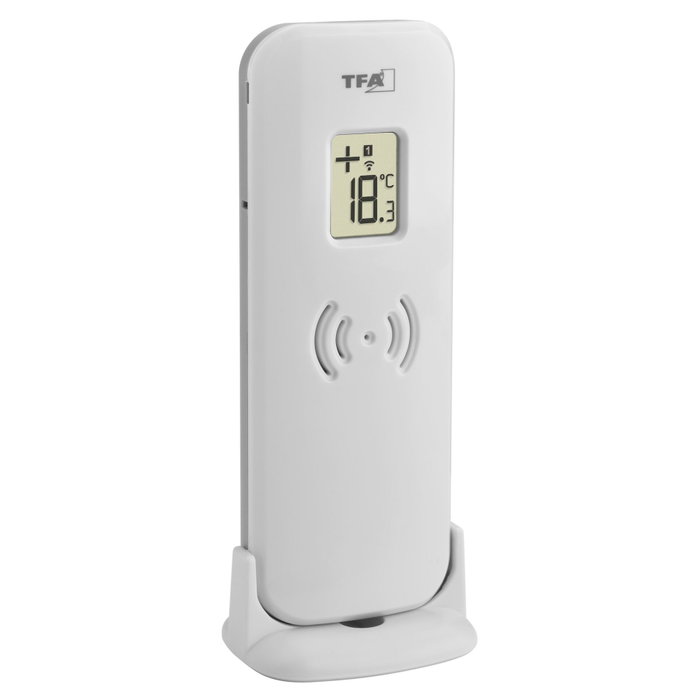 TFA LOGOneo 30.3071.54 Thermomètre Radio Argent TFA LOGOneo 30.3071.54 Thermomètre Radio Argent