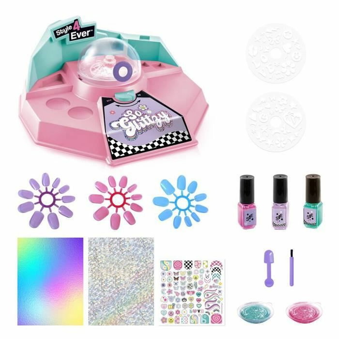 Canal Toys Glittzy Bar à Ongles et Tatouages - Style 4 Ever