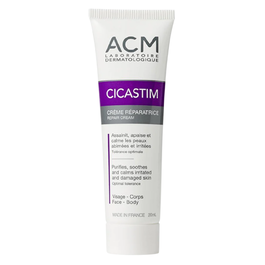 Laboratoire ACM Cicastim Crème Réparateur Visage et Cou 20 ml, Soin de Peau Unisexe