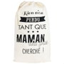 Home Deco Factory Sac à linge 75x48 cm