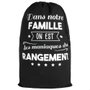 Home Deco Factory Sac à linge 75x48 cm