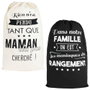 Home Deco Factory Sac à linge 75x48 cm