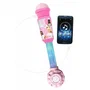 Lexibook Microphone Barbie avec tube lumineux et haut-parleur intégré - Câble auxiliaire, 5 mélodies et effets sonores pour chanter