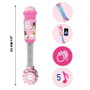 Lexibook Microphone Barbie avec tube lumineux et enceinte rose