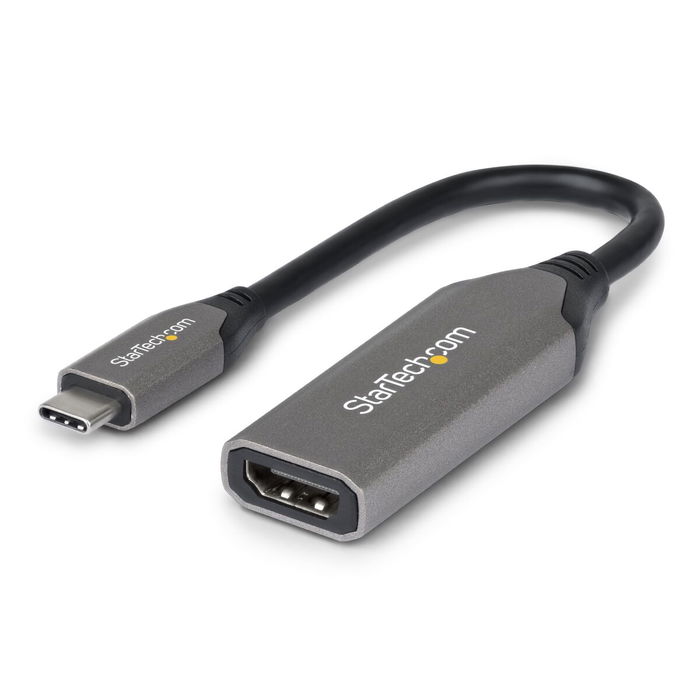 Câble USB Startech 112B-USBC-HDMI21 Gris 20 cm