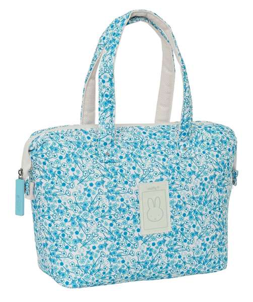 Safta - Nécessaire de voyage Miffy Mum "Garden" avec anses et poignées, dimensions 27 x 24.5 x 12.5 cm - À partir de 3 ans