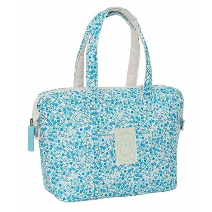 Nécessaire de Voyage Miffy Garden Turquoise 27 x 24,5 x 12,5 cm