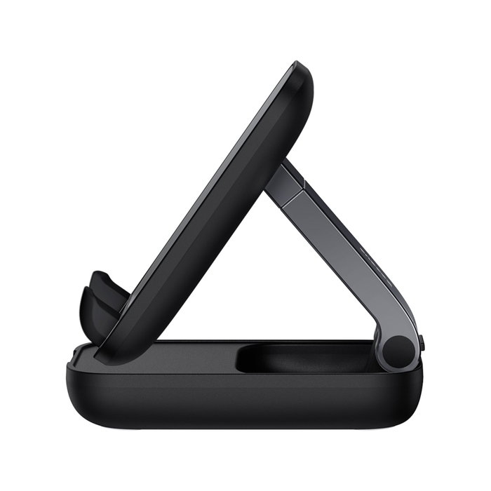Baseus Seashell Support de téléphone pliable, Noir Baseus Seashell Support de téléphone pliable, Noir
