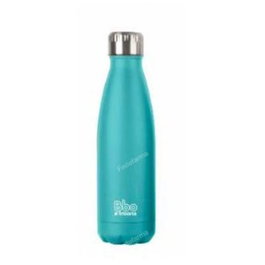 IRISANA Bouteille Isotherme Acier Inoxydable 750 ml avec Housse Néoprène Turquoise