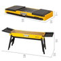 Color Baby - Barbecue Charbon de Bois Pliable, Dimensions 89 x 22 x 32 cm