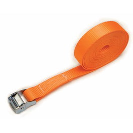 PATACHO Sangle d'arrimage avec boucle, Orange, 35 mm x 6 m