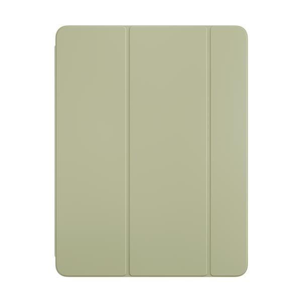 Apple Smart Folio pour iPad Air 13 (M2) – Coque protectrice en polyuréthane vert sauge, conception ajustée et légère