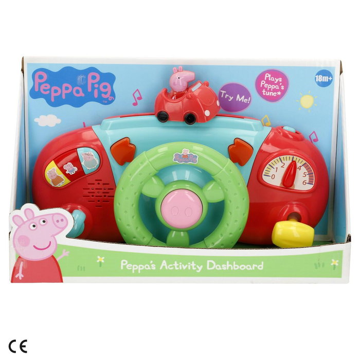 Color Baby Volante Actividades Peppa Pig avec sons et lumières