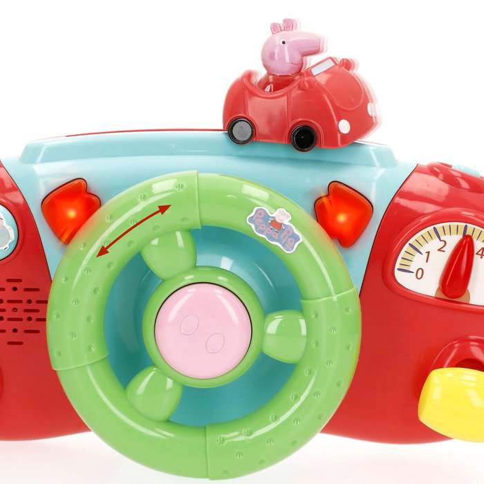 Color Baby Volante Actividades Peppa Pig avec sons et lumières