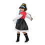 My Other Me Déguisement Pirate Complet avec Chapeau, Robe Corset, Gilet, Ceinture et Guêtres - Taille 3-4 Ans