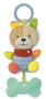 Clementoni Sonajero Peluche - Jouet d'éveil peluche chien doux 18x25x6 cm pour bébé dès 0 mois