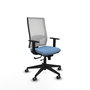 Chaise de Bureau Piqueras y Crespo 1D066G0 Bleu ciel