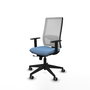 Chaise de Bureau Piqueras y Crespo 1D066G0 Bleu ciel