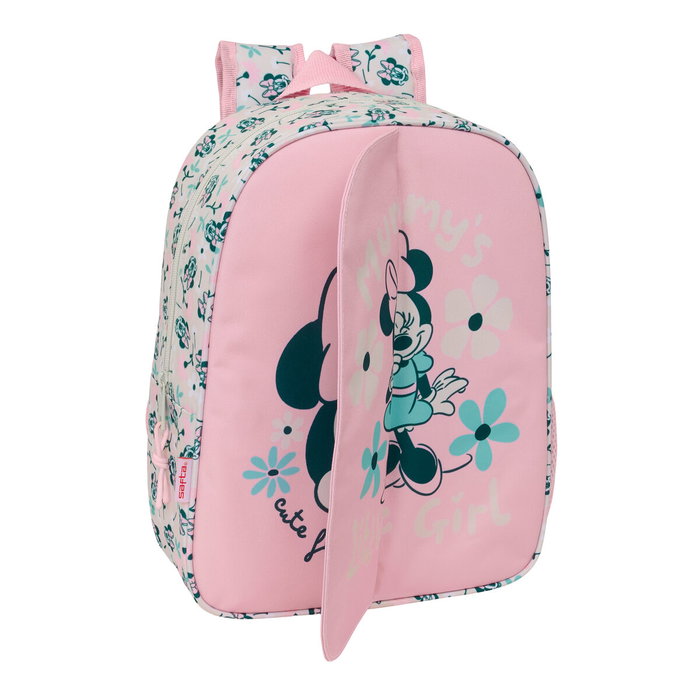 Cartable Minnie Mouse Minty Rose 26 x 34 x 11 cm Cartable Minnie Mouse Minty Rose 26 x 34 x 11 cm