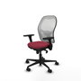 Piqueras y Crespo Chaise de Bureau Jorquera 3D036N0 Bordeaux