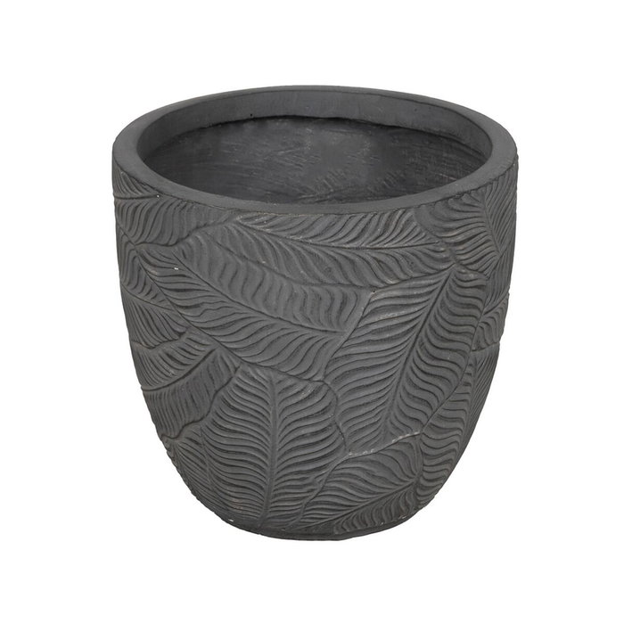 Set de pots de fleurs Gris 37 x 37 x 35 cm (3 Unités) Set de pots de fleurs Gris 37 x 37 x 35 cm (3 Unités)