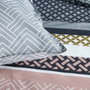Today Parure de lit Sunshine 15.9 Gris 220 x 240 cm en 100% Coton imprimé