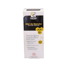 COMPTOIRS & COMPAGNIES Spray Gorge et Bouche Miel de Manuka IAA15+ 25ml