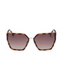 Guess Gafas Lunettes de Soleil Femme GU7871 53F Monture Havana Verres Gradient Brown 59mm/16mm/135mm