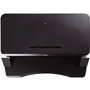 Fellowes Corsivo Sitz-Steh Workstation Noir