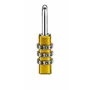Abus Cadenas à combinaison 145/30, 3 chiffres, Aluminium jaune