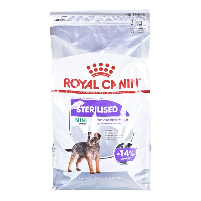 Nourriture Royal Canin Mini Sterilised Adulte Poulet 3 Kg Nourriture Royal Canin Mini Sterilised Adulte Poulet 3 Kg