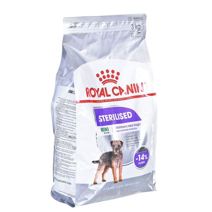 Nourriture Royal Canin Mini Sterilised Adulte Poulet 3 Kg Nourriture Royal Canin Mini Sterilised Adulte Poulet 3 Kg