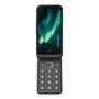 Doro Aurora A20 4G 64 Go Téléphone Portable Type Concha Android 14 Écran Tactile 4,5 Pouces Graphite