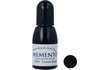 Tsukineko Tinta MEMENTO encre de recharge noir smoking translucide 15 ml