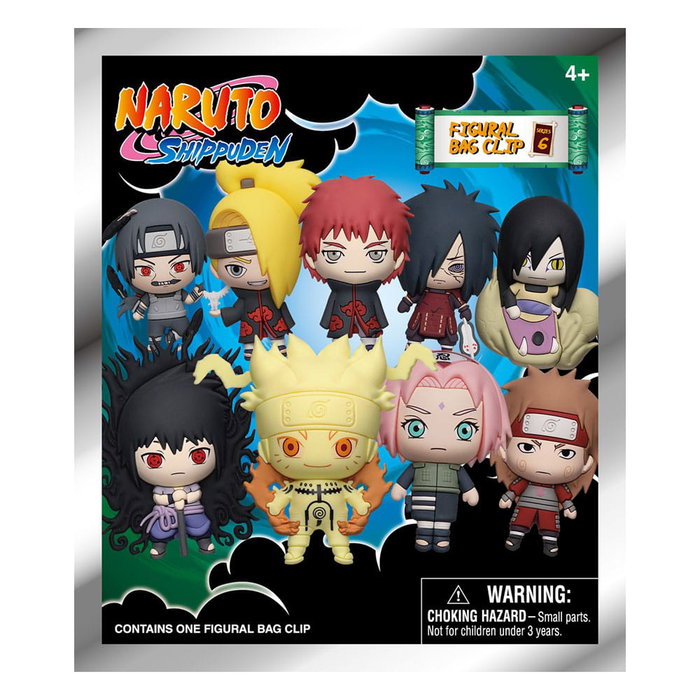 Naruto présentoir porte-clés sac à dos 3D Series 6 (24)