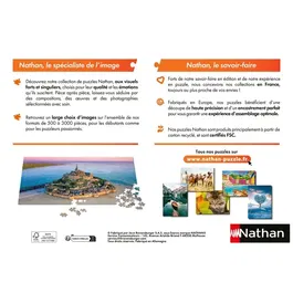 Nathan - Puzzle 1500 pièces - Les plantes médicinales - Collection Photo d'art - Réf. 12001818 - À partir de 14 ans - Encastrement parfait