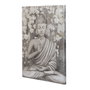 Home ESPRIT Toile Pin Buda Oriental 60 x 2,7 x 80 cm