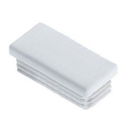 DUVER Contera rectangulaire d'intérieur blanche 30x15 mm