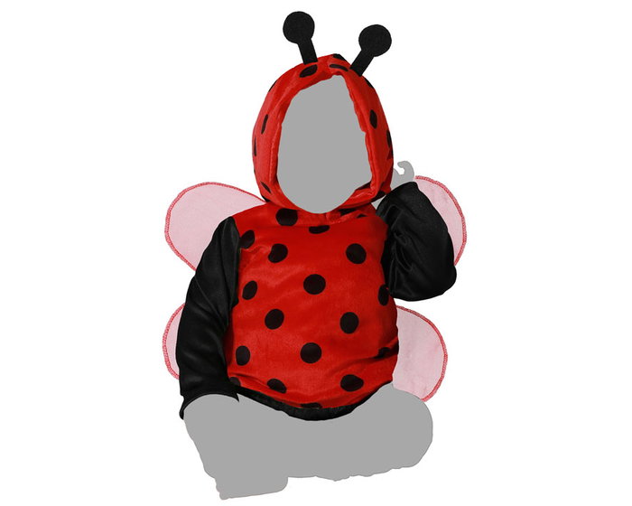Disfraz Mariquita Bébé Rouge 12-24 mois