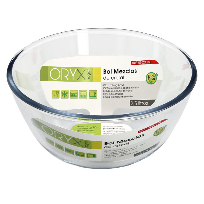 ORYX Bol en Cristal pour Mélanges 2,5 L ORYX Bol en Cristal pour Mélanges 2,5 L