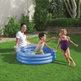 Bestway Piscine Gonflable pour Enfants à 3 Anneaux, Assorti, 102x25 cm