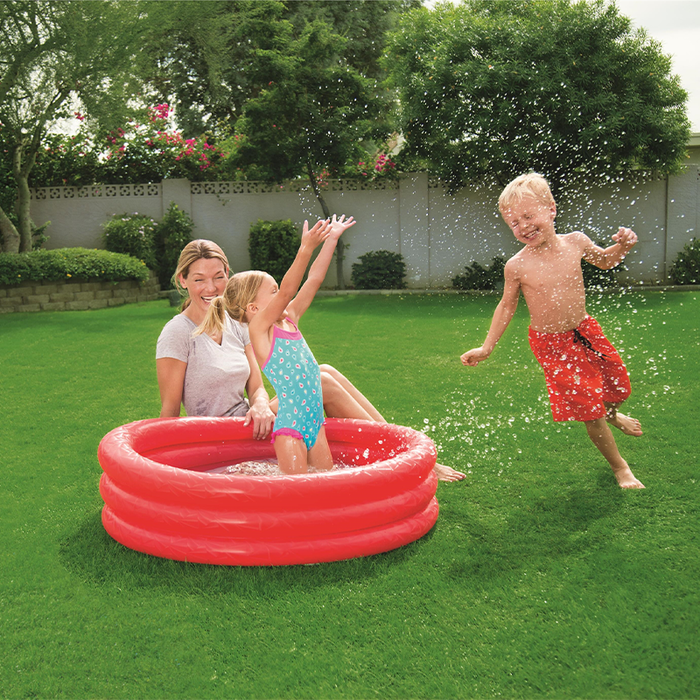 Bestway 51024 Piscine Gonflable Enfant 3 Anneaux Eco Couleurs Assorties 102x25 cm +2 Ans Jardin Bestway 51024 Piscine Gonflable Enfant 3 Anneaux Eco Couleurs Assorties 102x25 cm +2 Ans Jardin
