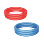 Bestway 51024 Piscine Gonflable Enfant 3 Anneaux Eco Couleurs Assorties 102x25 cm +2 Ans Jardin