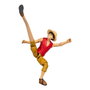 Moose Toys Figurine articulée Luffy 15 cm One Piece