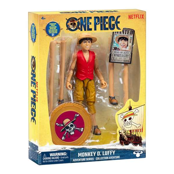 Moose Toys Figurine articulée Luffy 15 cm One Piece