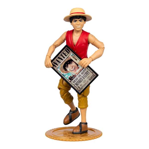 Moose Toys Figurine articulée Luffy 15 cm One Piece