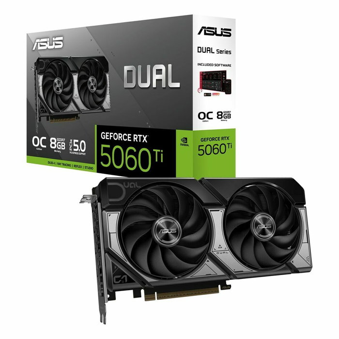 Carte Graphique Asus 90YV0MP2-M0NA00 geforce rtx 5060 ti 8 GB GDDR6 GDDR7