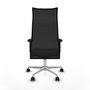 Piqueras y Crespo Chaise de Bureau Albacete Rose et Noir